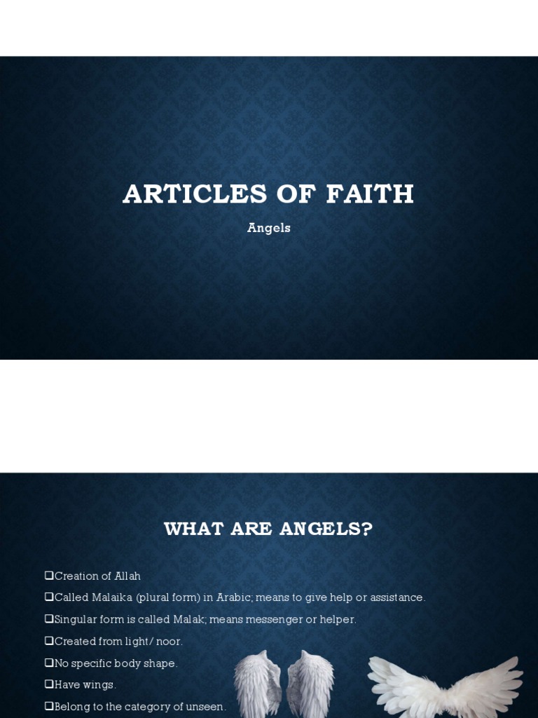 Roles of Angels in Islam | PDF