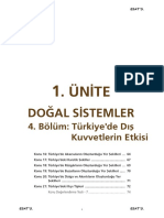 1.üni̇te (4.bölüm) Türki̇ye'de Diş Kuvvetler