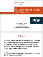 Offence, Penalty-ICAB