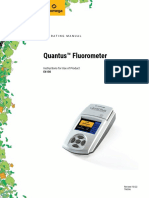Quantus Fluorometer Operating Manual TM396