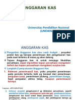 Anggaran Kas: Universitas Pendidikan Nasional (UNDIKNAS) Denpasar
