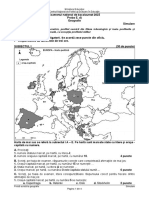 E D Geografie 2023 Var Simulare LRO