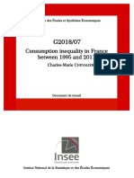 Consumption Inequality in France Between 1995 and 2011: Charles-Marie C