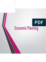 Economic Planning Meaning, Need, Formulation