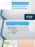 C. Identitas Trigonometri Sudut Rangkap