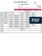 Horario - V Ciclo (Mu)