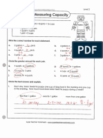 Measurementpracticesheets ANSWERKEYS