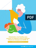 Orientación A Las Familias para Prevenir La Violencia Contra La Primera Infancia en Tiempos de COVID-19