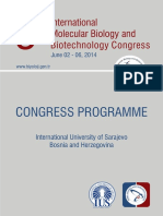 B5 VE B6-3 RD International Molecular Biology and Biotechnology Congress