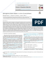 Heterogeneous Fenton Catalysts A Review of Recent Advances