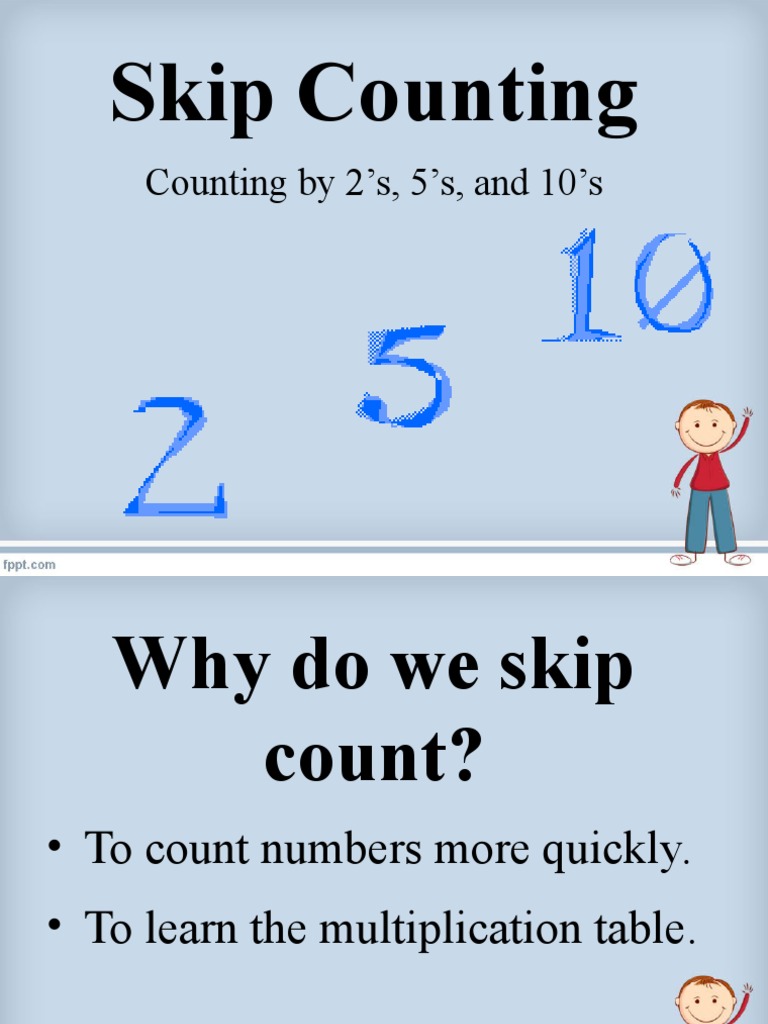 Skip Counting | PDF