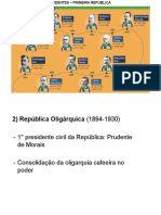 2) República Oligárquica (1894-1930)