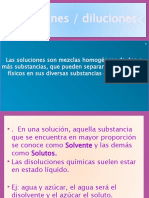 Soluciones y Diluciones