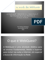 Do No Mundo Das WebQuest