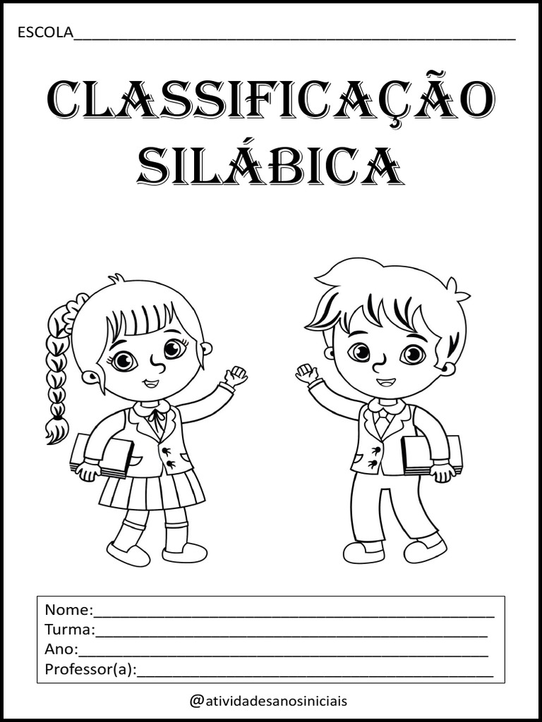 Classificação Silábica de Palavras | PDF
