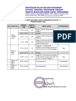 Jadwal Ujian Periode Maret 2023