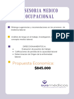 Cotizacion Asesoria Medica Ocupacional