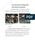 Identification Instruction of Configuration (Monitor Board of Ventilator)