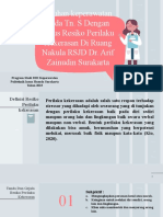 Asuhan Keperawatan Pada Tn. S Dengan Kasus Resiko Perilaku Kekerasan Di Ruang Nakula RSJD Dr. Arif Zainudin Surakarta