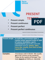 Present Simple Present Continuous Present Perfect Present Perfect Continuous