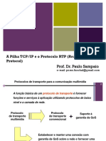 Prof. Dr. Paulo Sampaio: A Pilha TCP/IP e o Protocolo RTP (Real Time Protocol)