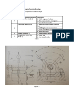 Types of Lines Used in Orthographic Projection Drawings