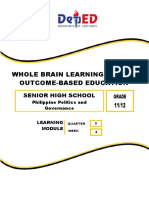 Whole Brain Learning System Outcome-Based Education: Senior High School Grade