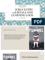Writing Examples - Double Entry Journals and Reading Logs