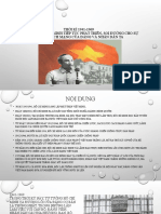 THỜI KÌ 1941-1969 Tư Tưởng Hồ Chí Minh Tiếp Tục Phát Triển, Soi Đường Cho Sự Nghiệp Cách Mạng Của Đảng Và Nhân Dân Ta