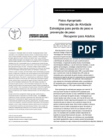 Intervenção de Atividade Físico Apropriado: Comunicações Especiais