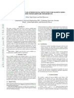 Admm-Based One-Bit Quantized Signal Detection For Massive Mimo