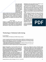 Int J of Dairy Tech - April 1981 - P SECK - Technology of Skimmed Milk Drying