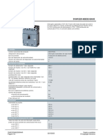 Hoja de Datos 3VM1225-4EE32-0AA0: La Versión