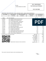 Distribuidora Darg E Hijos E.I.R.L.: RUC: 20607595349 Factura Electrónica