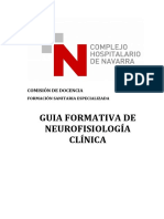 Guia Formativa de Neurofisiología Clínica: Comisión de Docencia