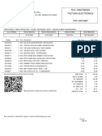 Distribuidora Darg E Hijos E.I.R.L.: RUC: 20607595349 Factura Electrónica