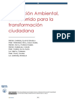 Educación Ambiental, Un Recorrido para La Transformación Ciudadana