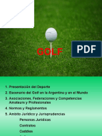 Clase Derecho Del Deporte Golf