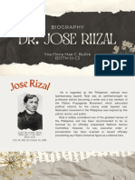 Autobiography of Dr. Jose Rizal