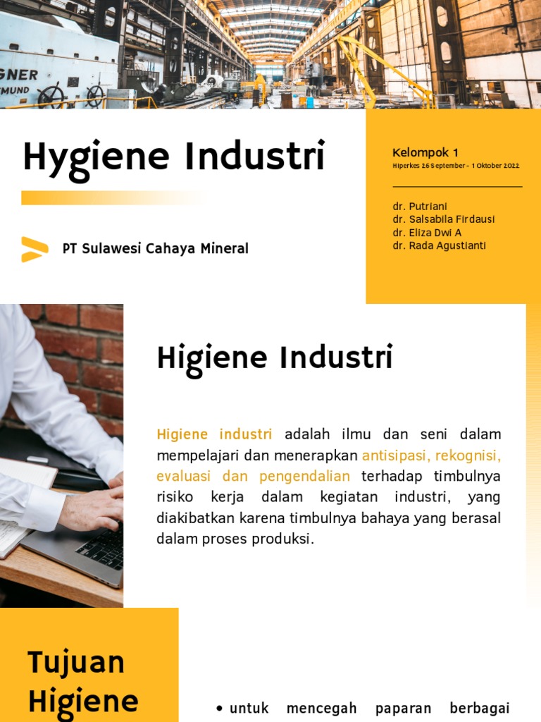 Ruang Lingkup Higiene Industri | PDF