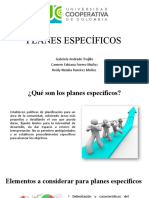 Planes Especificos