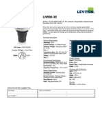 Product Spec or Info Sheet - LNR86-3E