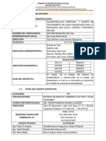 Resumen Ejecutivo Del Proyecto "SISTEMA DE ALCANTARILLADO SANITARIO Y PLANTA DE TRATAMIENTO DE AGUAS RESIDUALES PARA LA PARROQUIA SAN LUCAS"