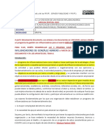 Programa de Influenciadores de González Herrero: Actividad Tema Sesiones Modalidad