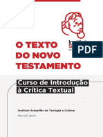 Uma Introdução à Crítica Textual