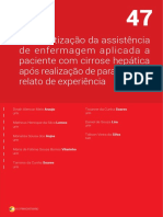 SAE para paciente com cirrose após paracentese