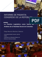 Informe de Pasantia Congreso de La República