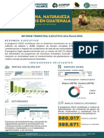 Infografía Clima, Naturaleza y Comunidades en Guatemala