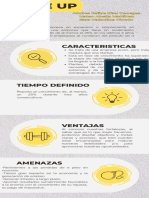 Infografia de Matriz Dofa Empresarial Moderno Amarillo y Gris