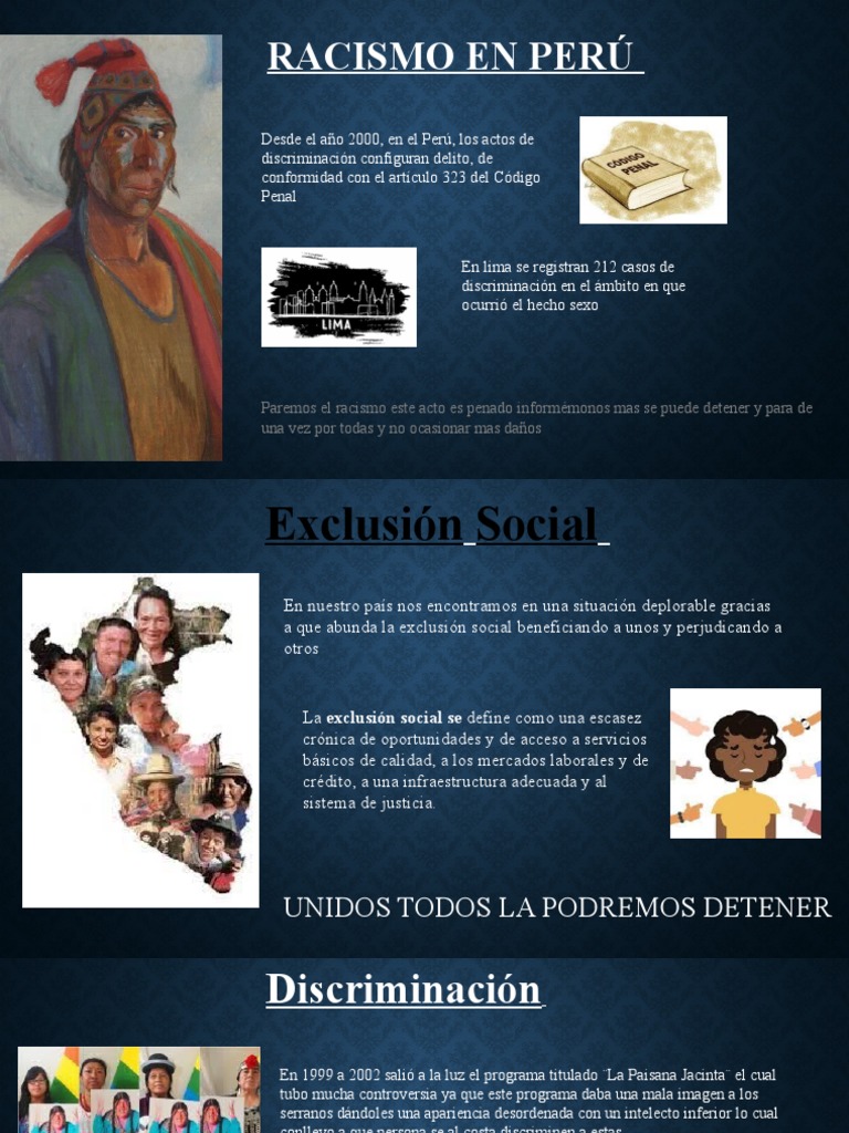 Racismo en Perú | PDF